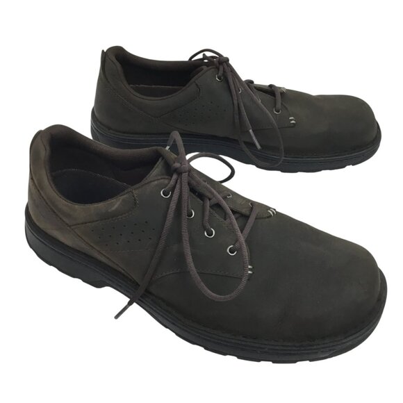 Merrell World Legend 2 Leather Oxford Shoes Dark Brown Mens 9.5 main image 5